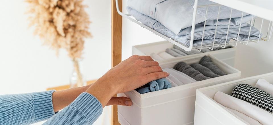 12 passos para arrumar o guarda-roupa