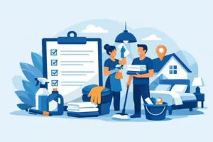 Checklist de limpeza para Airbnb eficaz