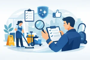 Controle de qualidade na limpeza profissional