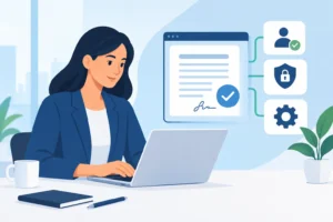 Contratação digital de serviços com mais controle