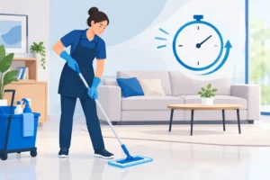Quanto tempo dura uma limpeza profissional?