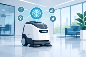 Como a inteligência artificial na limpeza atua